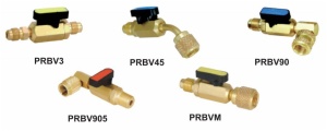 Full Control Ball Valves for Vacuum/Charging
