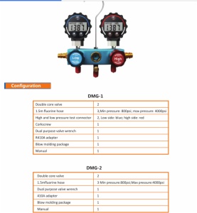 DMG-1/2 Manifold Gauge