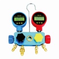 4-Valve Manifolds With Digital Gauges, Piston Valve At Two Ends And Diapgragm Valve In The Middle