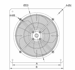 External Rotor Axial Fans