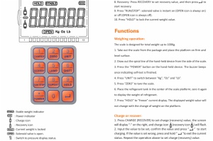 LMC-300 Electronic Refrigerant Charging Scale