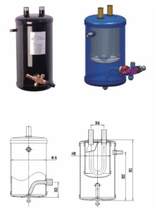 Refrigeration Heat Exchanger Accumulator & Liquid Receiver