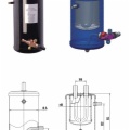 Refrigeration Heat Exchanger Accumulator & Liquid Receiver