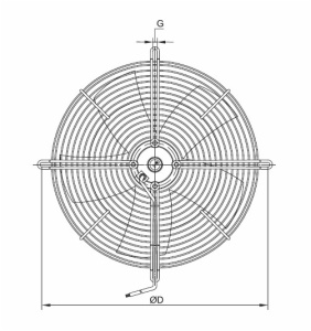 External Rotor Axial Fans