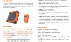 LMC-300 Electronic Refrigerant Charging Scale
