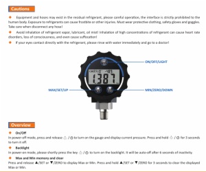 DMG-1/2 Manifold Gauge